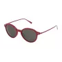 Óculos de sol unissexo STING SST007510TA6 - armação em acetato preta, lentes em policarbonato cinzentas, proteção UV400, largura da lente 51 mm