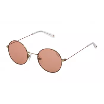 Óculos de sol unissexo STING SST1944502A8 armação de plástico retangular 45mm lentes 100% proteção UV