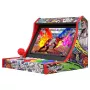 Subsonic Retro Arcade Arcade Stick / Fight Stick para PC, PS3, PS4, Nintendo Switch, Xbox One, Xbox Series X/S, USB-A, cabo de 2,5 m, preto/vermelho