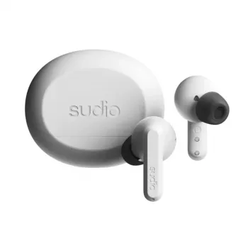 Sudio A3 Pro auriculares sem fios, Bluetooth 5.4, Fog White