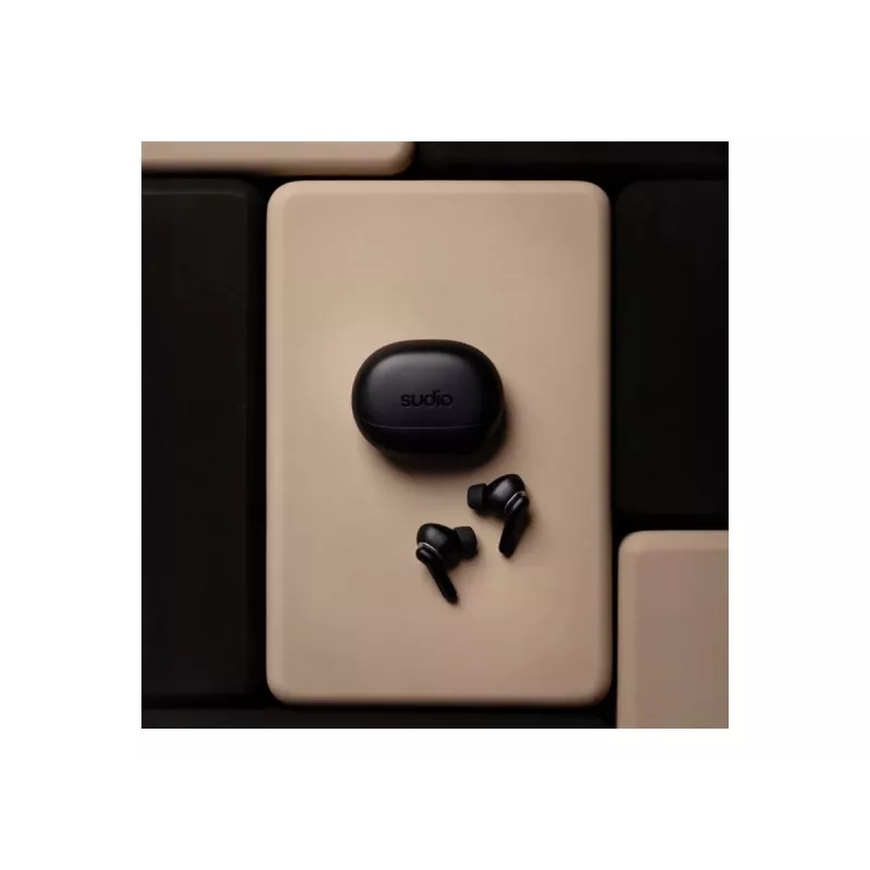 Sudio E4 Pro auriculares sem fios, Bluetooth 6.0, Midnight Black