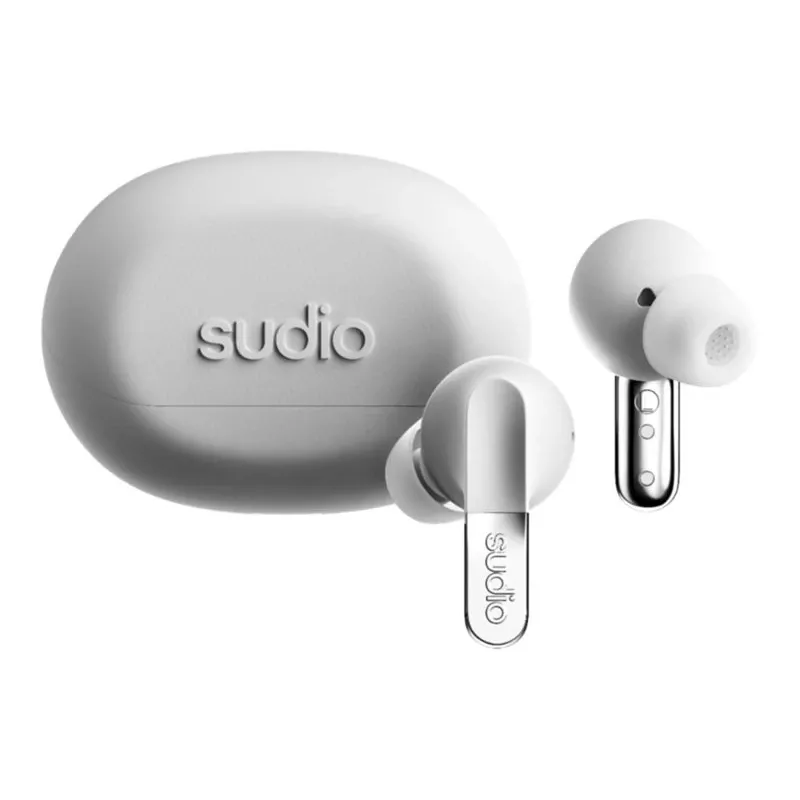 Sudio N3 Pro auriculares sem fios, Bluetooth 5.4, Chrome White