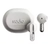 Sudio N3 auriculares sem fios, Bluetooth 5.4, Milky White
