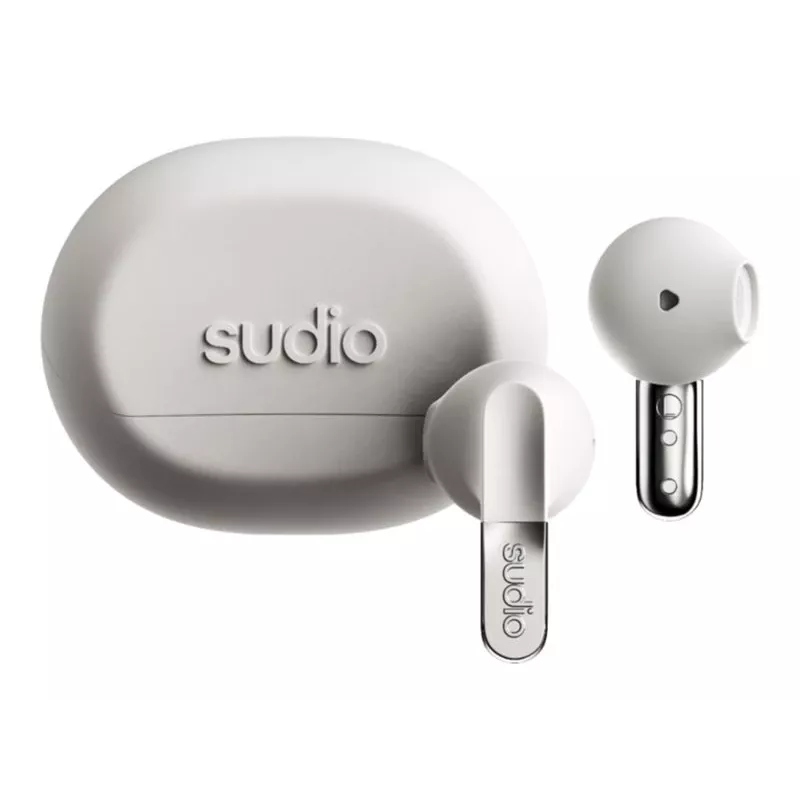 Sudio N3 auriculares sem fios, Bluetooth 5.4, Milky White