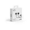 Sudio V3 Auscultadores In-Ear Sem Fios com Microfone, Carregamento USB-C, Dusty Black