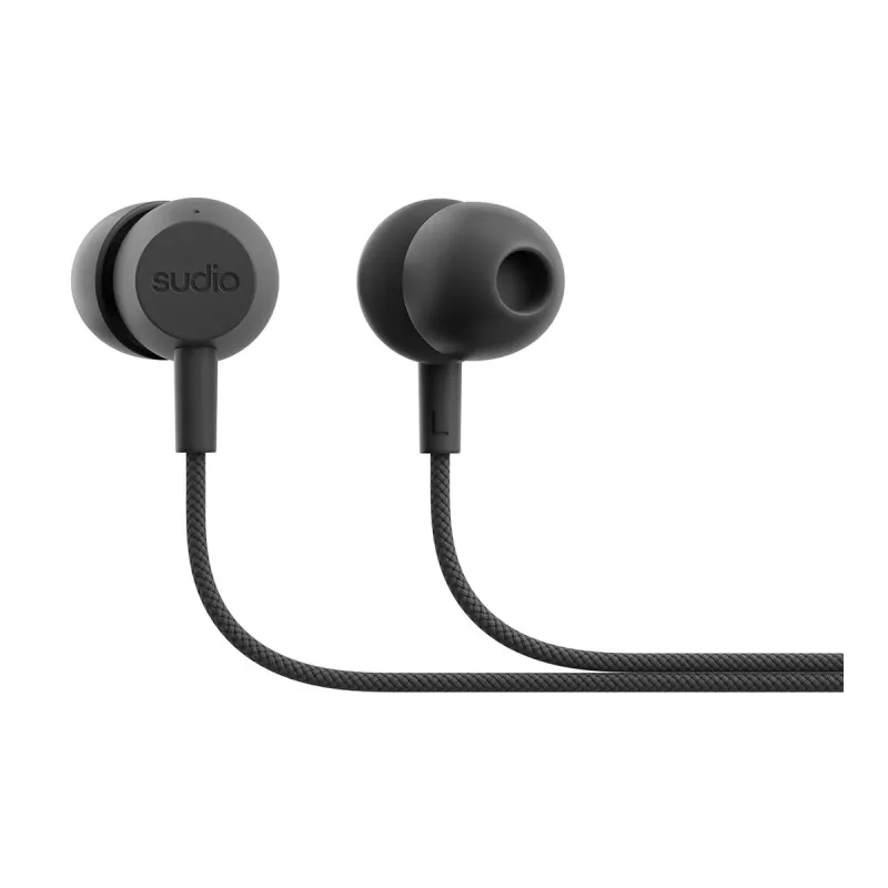 Sudio V3 Auscultadores In-Ear Sem Fios com Microfone, Carregamento USB-C, Dusty Black