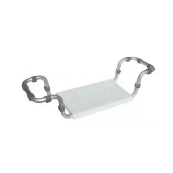 SUNDO Assento para banheira de bebé branco/cinzento, 7-16 meses, 13 kg, ventosas, sem BPA