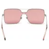Óculos de sol de mulher WEB EYEWEAR WE0201-16U gatinho Havana acetato lente castanha 100% UV400
