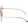 Óculos de sol de mulher WEB EYEWEAR WE0201-16U gatinho Havana acetato lente castanha 100% UV400