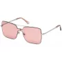 Óculos de sol de mulher WEB EYEWEAR WE0201-16U gatinho Havana acetato lente castanha 100% UV400