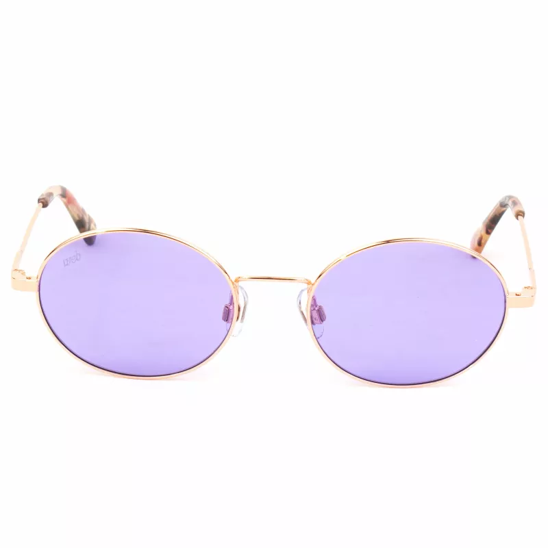 Óculos de sol WEB EYEWEAR de mulher WE0255-33Y Cat Eye Havana castanho degradê 51mm