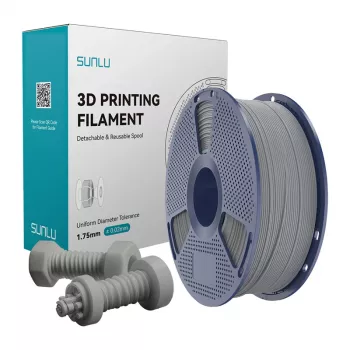 Filamento ABS High-Speed SUNLU cinzento 1,75 mm 1 kg