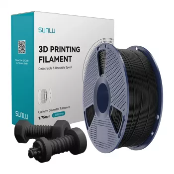 Filamento ABS High-Speed Sunlu (preto) 1,75 mm 1 kg