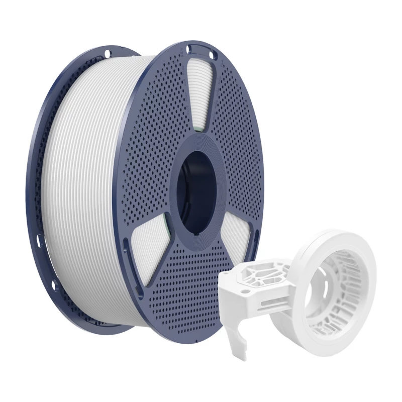 Sunlu PETG Filamento de alta velocidade mate branco 1,75 mm 1 kg