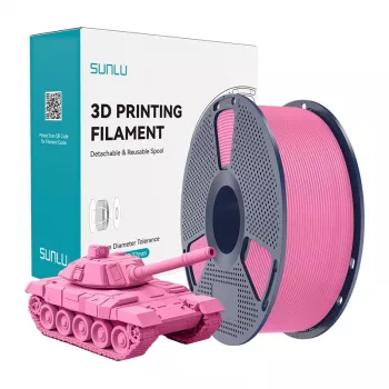SUNLU PLA+ High-Speed Rosa Filamento para Impressora 3D 1,75 mm 1 kg