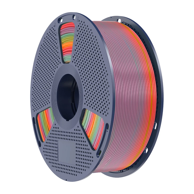Filamento PLA SUNLU PLA R 01 Rainbow 1.75mm 1kg para impressora 3D