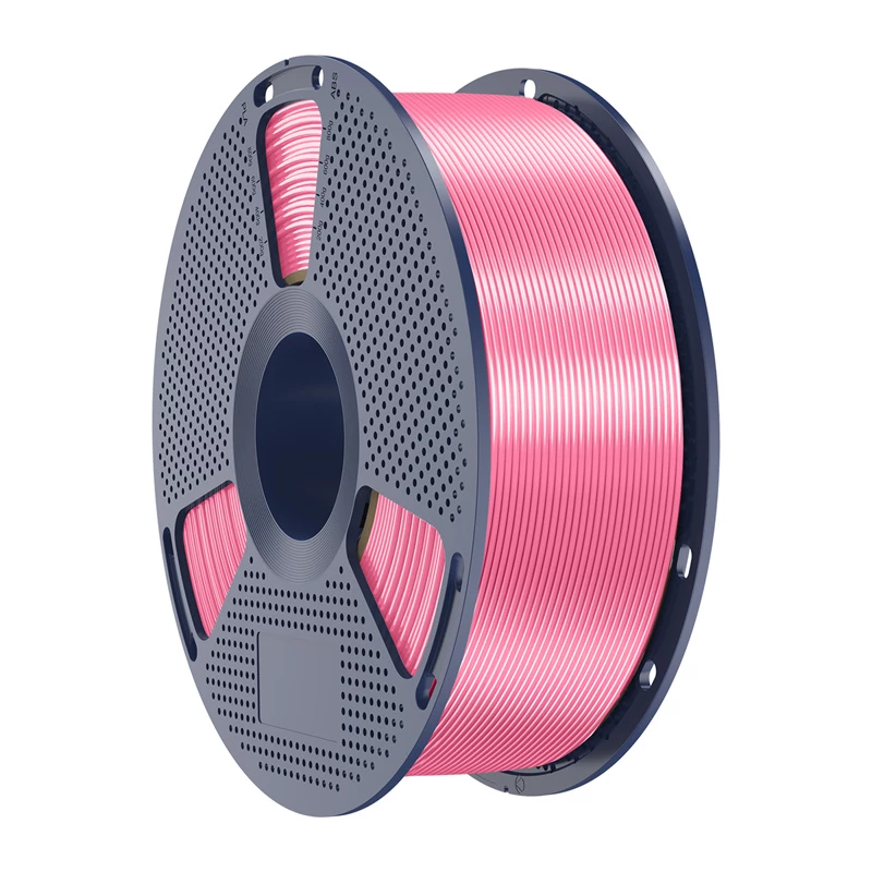 Sunlu PLA+ Silk Filamento 1,75 mm Rosa 1 kg – Acabamento Seda de Alto Brilho para Impressoras 3D FDM