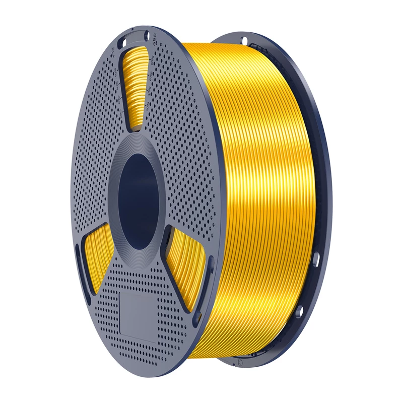 SUNLU PLA+ Silk Gold 1,75 mm 1 kg filamento para impressora 3D