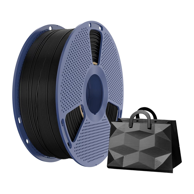 SUNLU TPU Silk B Filamento para impressora 3D 1,75 mm 1 kg preto