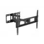 Suporte de parede para TV Sunne Full-Motion 37-86 polegadas preto 50 kg
