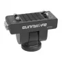 Sunnylife Adaptador de libertação rápida de 1/4 com rotação de 180° para Insta360 X4 Air / X5 / Ace Pro 2 / 1 / Ace