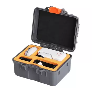 SUNNYLIFE AQX-23 Mini capa à prova de água para Insta360 GO Ultra, 30m PC transparente/vidro temperado