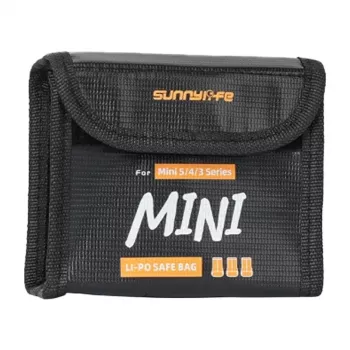 Sunnylife Bolsa de transporte de baterias para DJI Mini 5 Pro (3 baterias), N5P-DC085