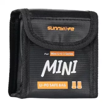 SUNNYLIFE Bolsa de transporte de baterias para DJI Mini 5 Pro (comporta 2 baterias), N5P-DC084