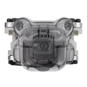Sunnylife N4P-G710 tampa transparente cinzenta para gimbal e objetiva para DJI Mini 4 Pro