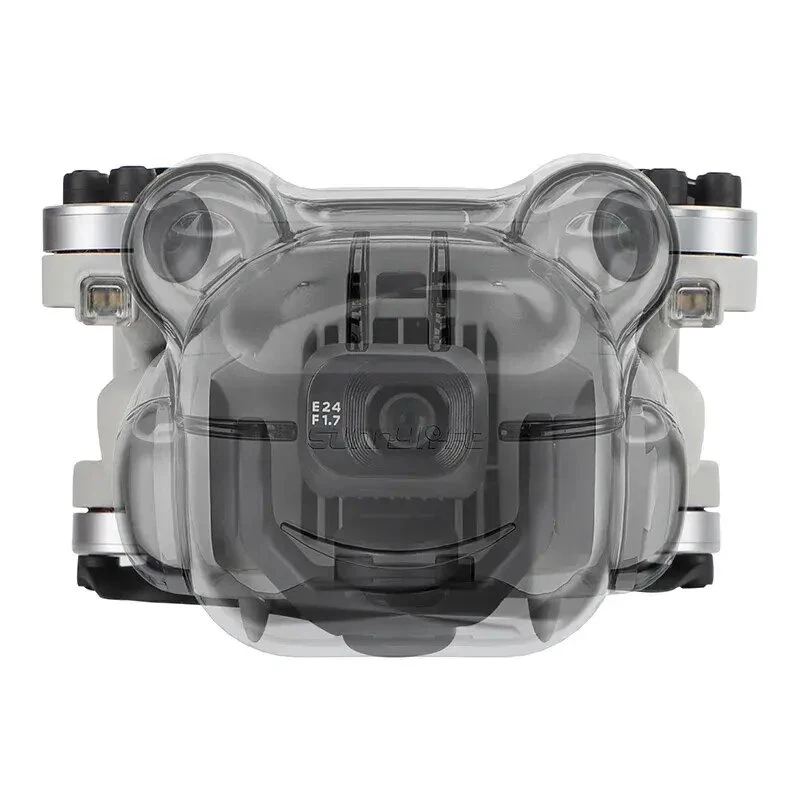 Sunnylife N4P-G710 tampa transparente cinzenta para gimbal e objetiva para DJI Mini 4 Pro