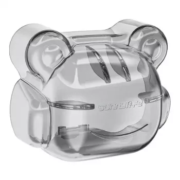 Sunnylife N4P-G710 tampa transparente cinzenta para gimbal e objetiva para DJI Mini 4 Pro