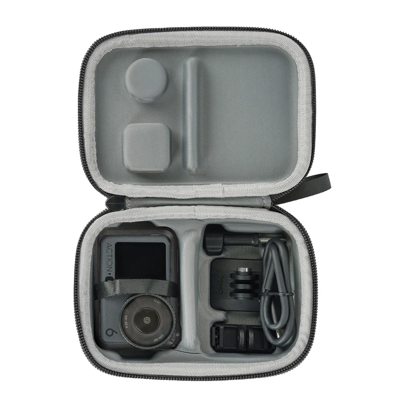 Sunnylife Bolsa de transporte Standard Combo para DJI Osmo Action 6/5/4/3 - Preto (OA6-B131-D)