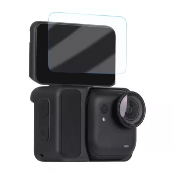 Sunnylife Protetor de lente em vidro temperado para Insta360 GO Ultra x2 (pack de 2)