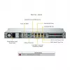 Super Micro Servidor rack 1U barebone AS-1015A-MT, H13SAE-MF, 4x 2,5 polegadas Hot-Swap, 500W Platinum