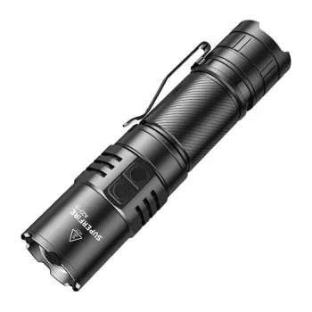 Superfire A22S Lanterna LED recarregável 2300 lúmenes, alcance de 380 m, USB-C, IPX4