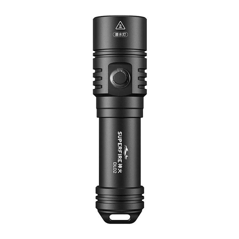 Lanterna LED recarregável Superfire DL02, 300 lúmenes, USB-C, IPX4