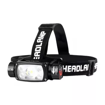 Lanterna de cabeça Superfire HE11, 640 lm, 20 W, 6 modos, 100 m