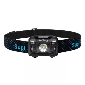 Lanterna de cabeça LED recarregável Superfire HL06 500 lúmen, IP44