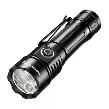 Superfire L21 Lanterna 2300 lúmenes P70 LED USB-C recarregável IP44