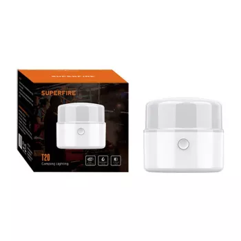 Superfire T20 Lanterna de Campismo 180lm USB