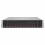 Caixa Supermicro SC216 BE1C-R609JBOD 2U 24x2,5 polegadas Hot-Swap SAS3 JBOD com 2x600W fontes de alimentação redundantes