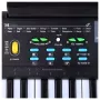 SUPRIMO 605 UFB teclado com microfone para aprender a tocar, para crianças
