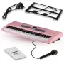 SUPRIMO 6136L PK órgão com teclado e microfone
