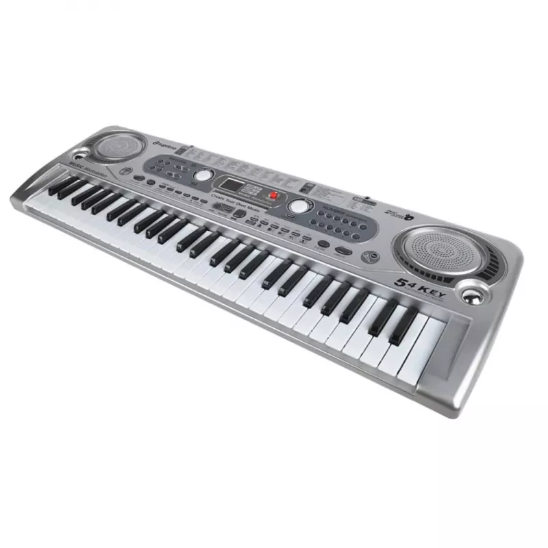 SUPRIMO 824 Teclado USB com microfone para aprender a tocar, para crianças
