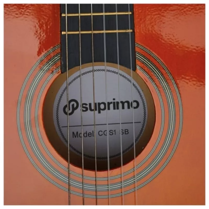 Guitarra clássica SUPRIMO CGS1 SB 4/4 Sunburst