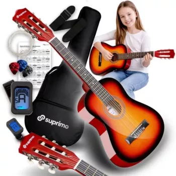 SUPRIMO JRC SET SB guitarra de concerto 1/4 Sunburst