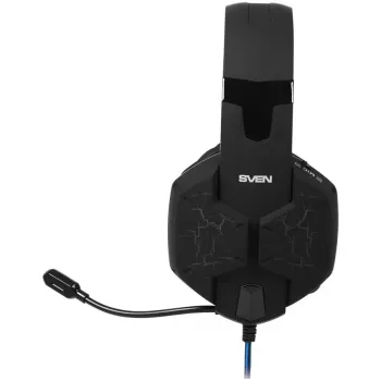 Auscultadores gaming SVEN AP-U980MV, USB, LED, 7.1, Preto-Azul