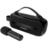 SVEN PS-255 Altifalante, preto (12W, Bluetooth, FM, USB, microfone de karaoke, 3600mAh)