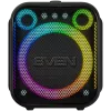 SVEN PS-880 Altifalante Bluetooth portátil, 110W RMS, TWS, FM, USB, microSD, ecrã LED, bateria de lítio, preto