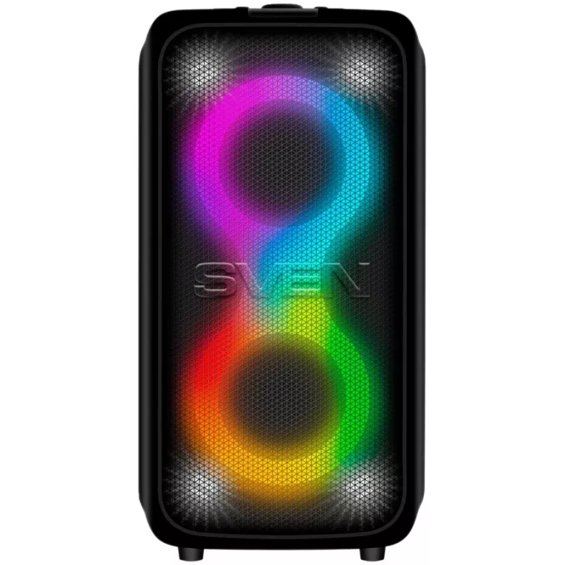 SVEN PS-960 Coluna Bluetooth portátil 2.0 160W TWS FM USB LED preta